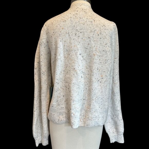NEW Nordstrom CeCe Speckled Cardigan - Picture 3 of 11